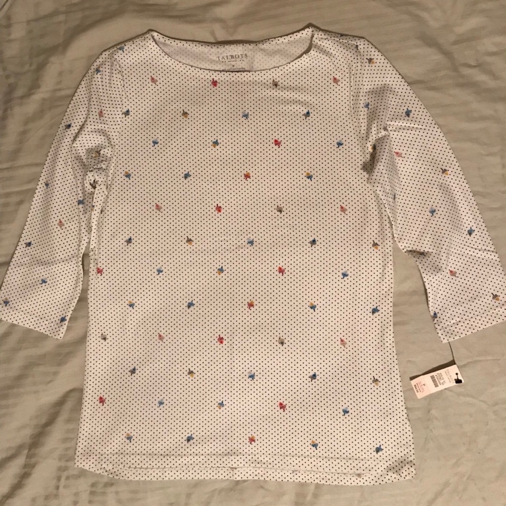 NWT Talbots Petites Shirt, Sz P